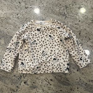 Zara Minnie Mouse sweatshirt